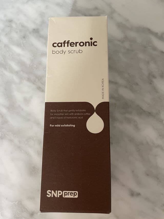 SNP Cafferonic Body Scrub review photo by StatMaster314