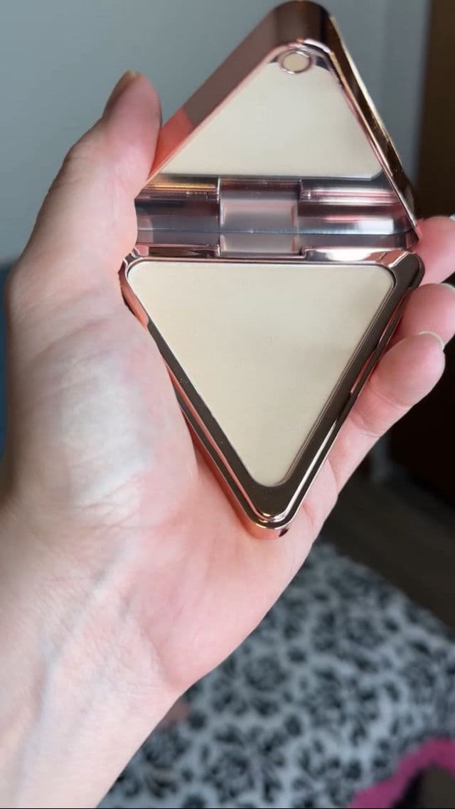 LYS Beauty Triple Fix Translucent Pressed Setting Powder review photo by caitgrlbrb