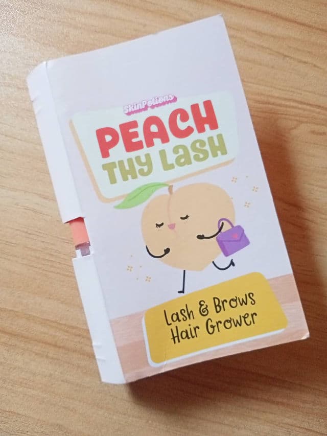 Skinpotions Peach Thy Lashes review photo by Claerie