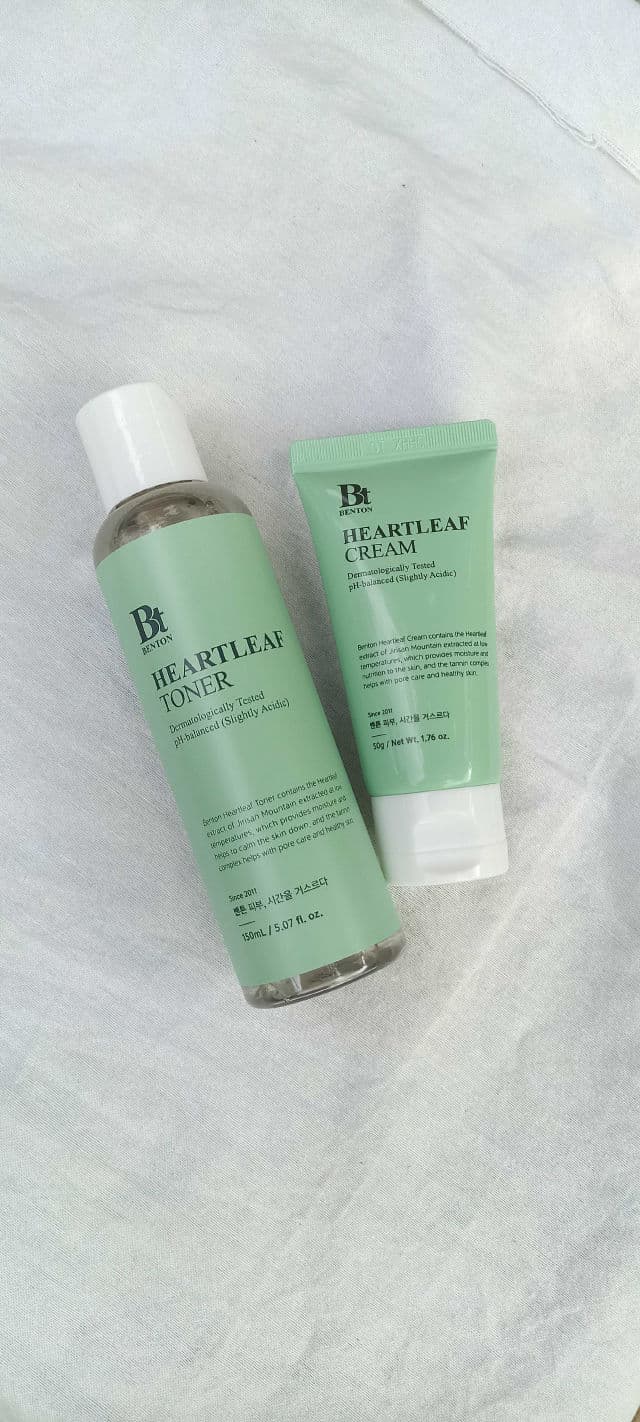 BENTON Heartleaf Cream review photo by fufufoe