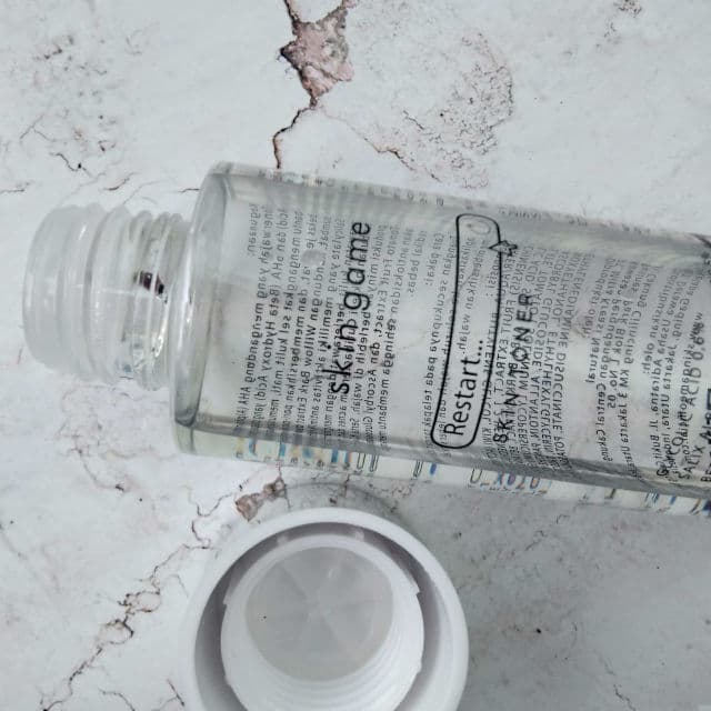 Skin game Restart Toner review photo by fufufoe