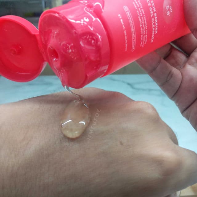 Dear Me Beauty Skin Barrier Face Gel Cleanser review photo by fufufoe