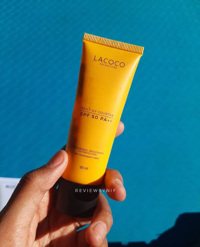 Lacoco en nature Daily UV Counter SPF50 PA++ review photo by gonegurlx
