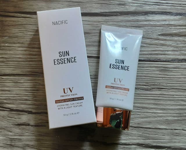Nacific Vegan Sun Essence SPF50+ PA++++ review photo by nicolletiti