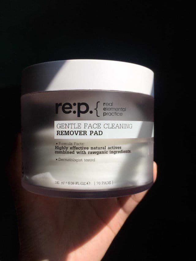 REP Gentle Face Cleaning Remover Pad review photo by KentJ