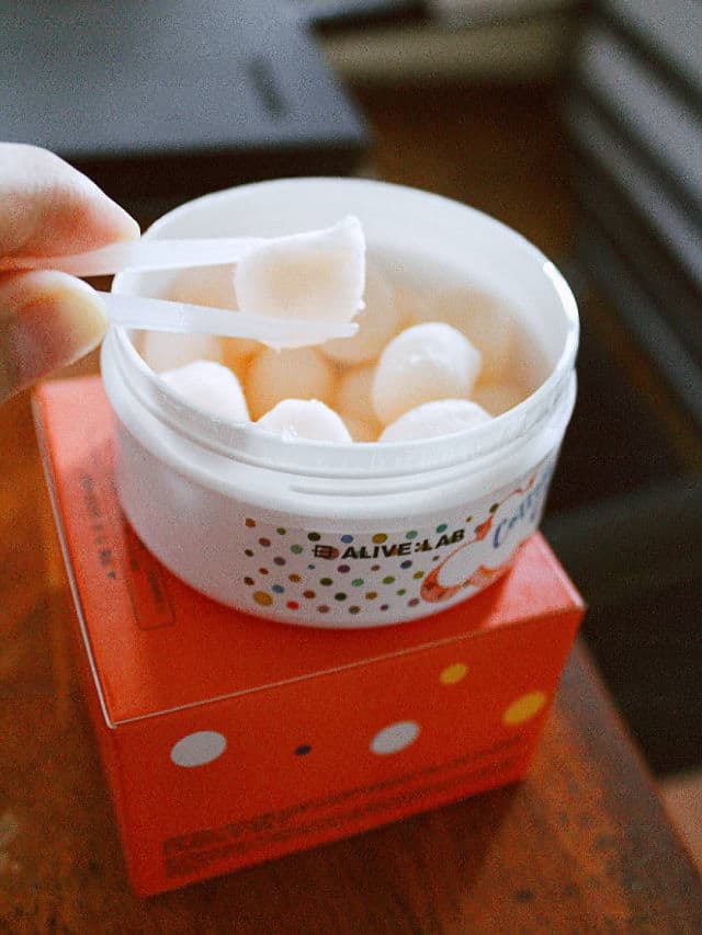 ALIVE:LAB Cotton Candy Ball review photo by skeengeeks