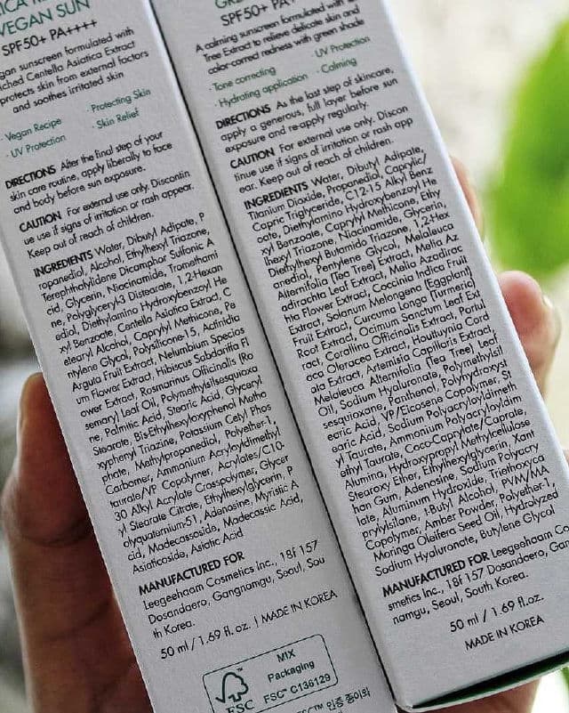 Dr. Ceuracle Cica Regen Anti Dust Sun Gel review photo by skeengeeks