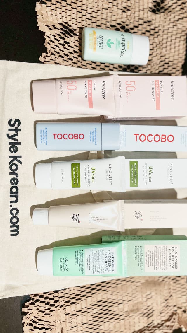 INNISFREE Tone Up No Sebum Sunscreen EX SPF50 PA++++ review photo by kiraninz