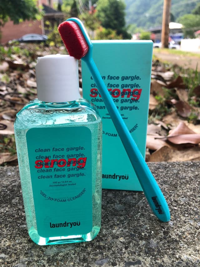 Laundryou Clean Face Gargle Gel-to-Foam Cleanser Strong review photo by robinhop