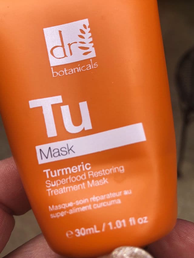 Dr. Botanicals Turmeric Superfood Restoring Treatment Mask review photo by robinhop