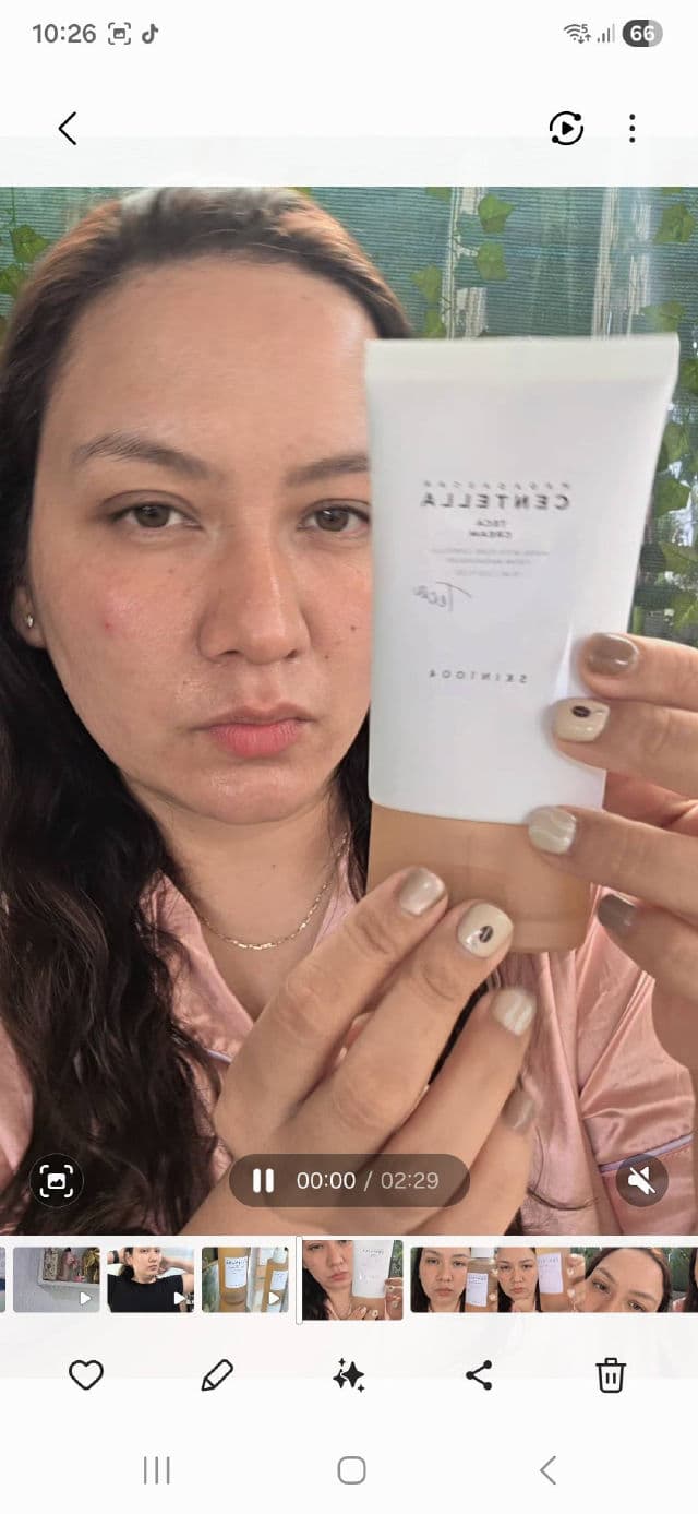 Madagascar Centella Teca Cream product review