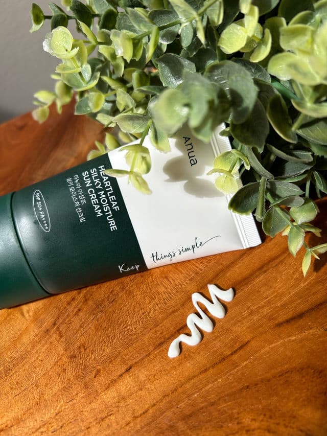 Heartleaf Silky Moisture Sun Cream SPF 50+ PA++++ product review