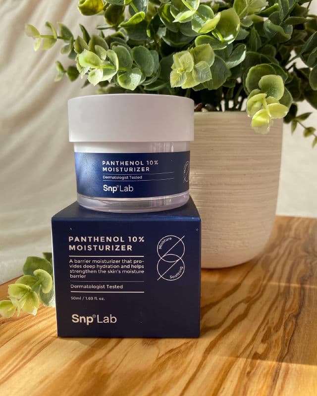 SNP Panthenol 10 Moisturizer review photo by Glowyforever