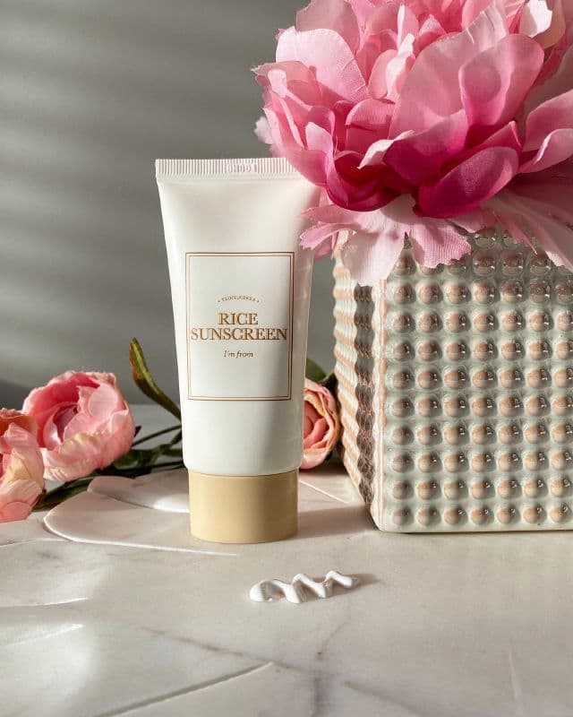 I'M FROM Rice Sunscreen review photo by Glowyforever