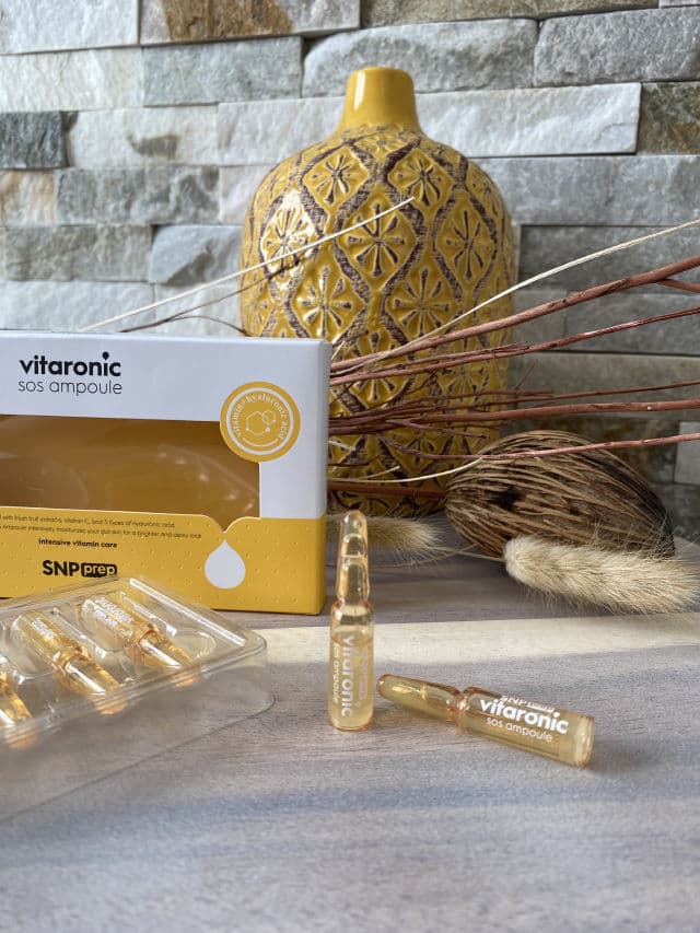 SNP Vitaronic SoS Ampoule review photo by Glowyforever