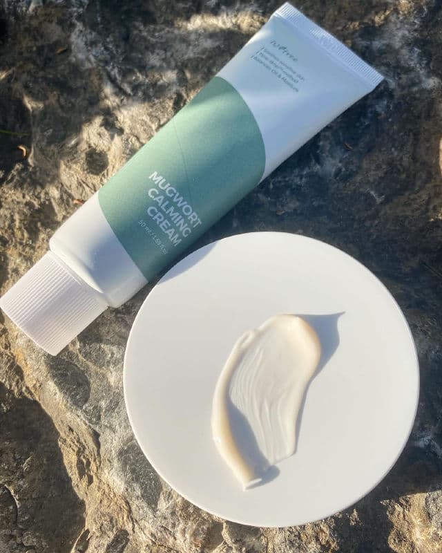ISNTREE Mugwort Calming Cream review photo by Glowyforever