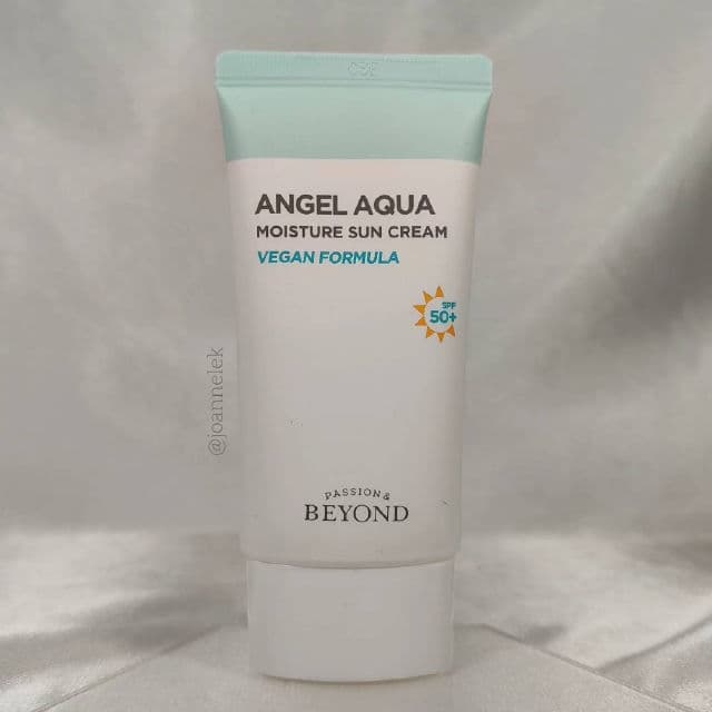 Beyond Angel Aqua Moisture Sun Cream SPF50+ PA+++ review photo by joannelek