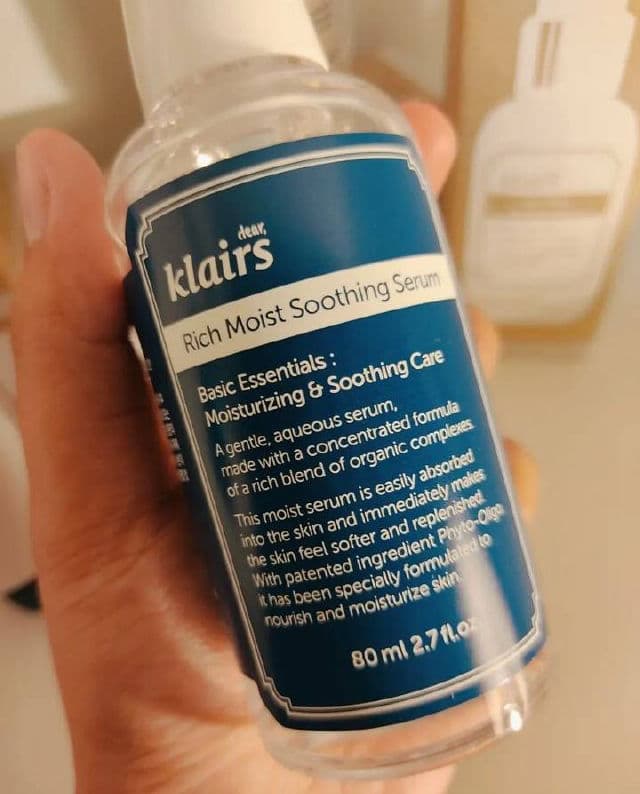 Dear, Klairs Rich Moist Soothing Serum review photo by thejoyofcinnamon