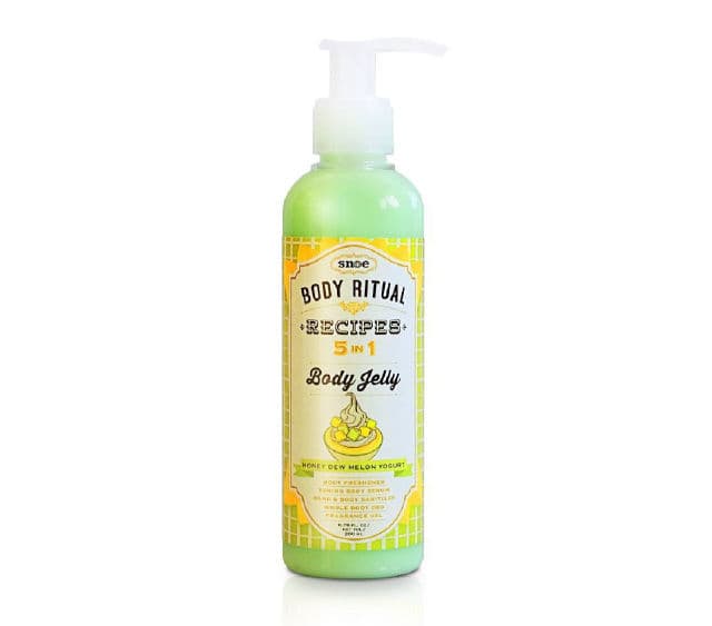 Snoe Beauty Body Ritual Recipes 5-in-1 Body Jelly Honey Dew Melon Yogurt review photo by Gray17