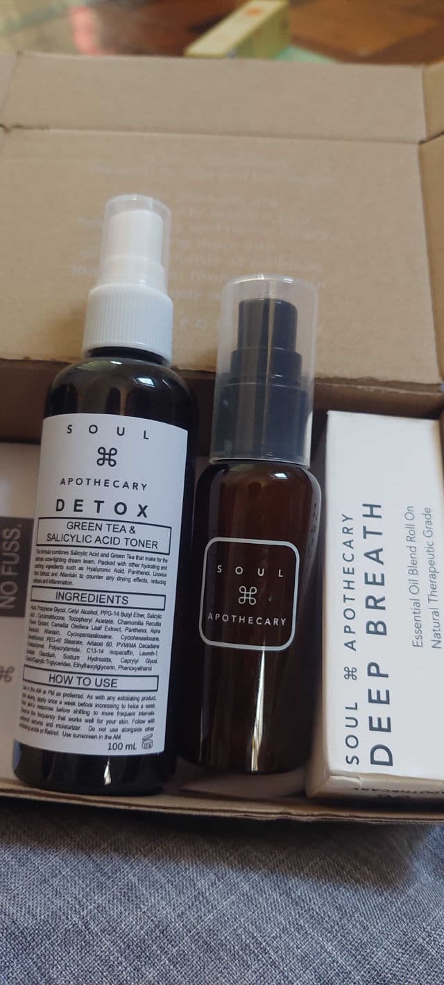 Soul Apothecary Detox (Green Tea + Salicylic Acid) Toner review photo by Gray17