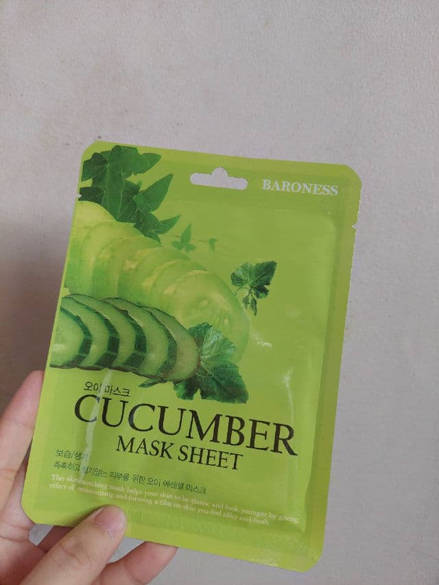 Baroness Cucumber Mask Sheet review photo by Gray17