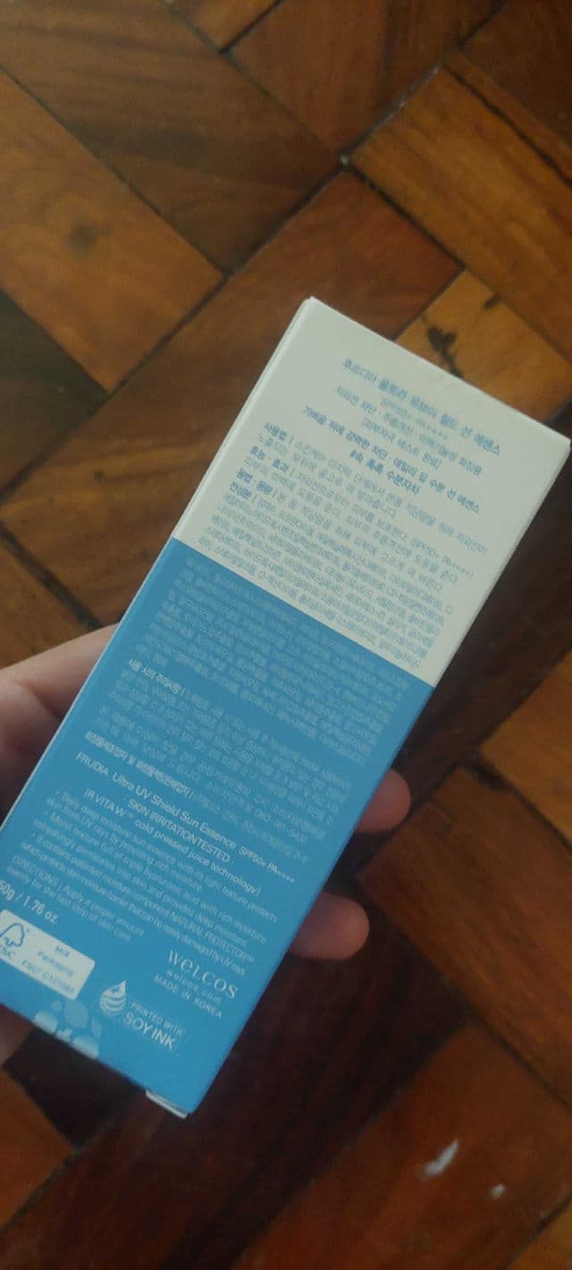 Frudia Ultra UV Shield Sun Essence SPF50 PA++++ review photo by Gray17