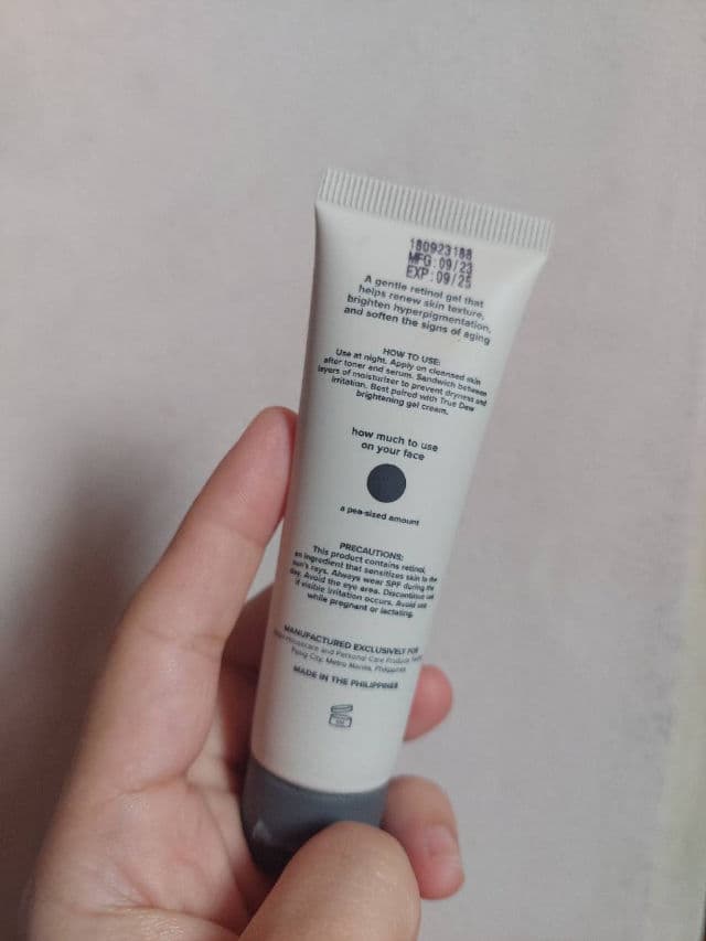 Saipo No Regrets Retinol Gel (0.1% Retinol) review photo by Gray17
