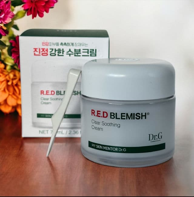 DR.G Red Blemish Clear Soothing Cream review photo by Sarah123