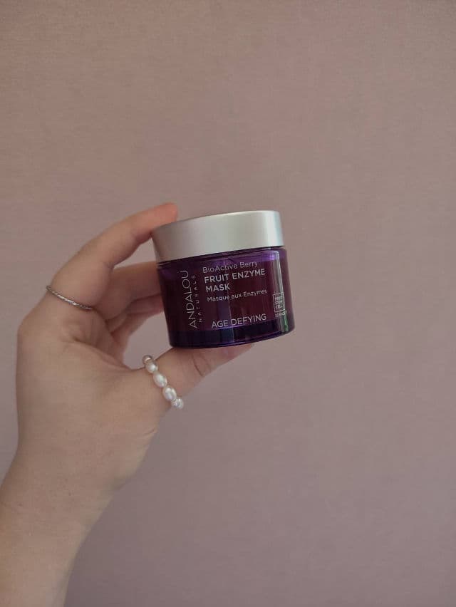 Andalou Naturals Age Defying BioActive Berry Fruit Enzyme Mask review photo by OlyaAlink