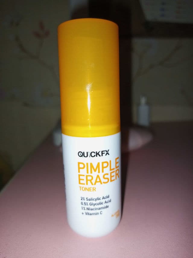 QUICK FX Pimple Eraser Toner review photo by aence