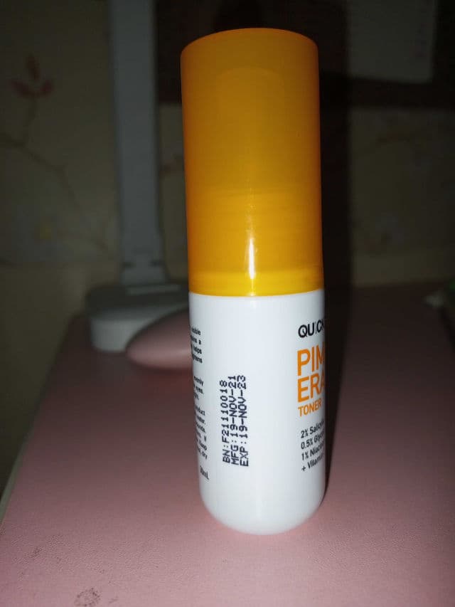 QUICK FX Pimple Eraser Toner review photo by aence
