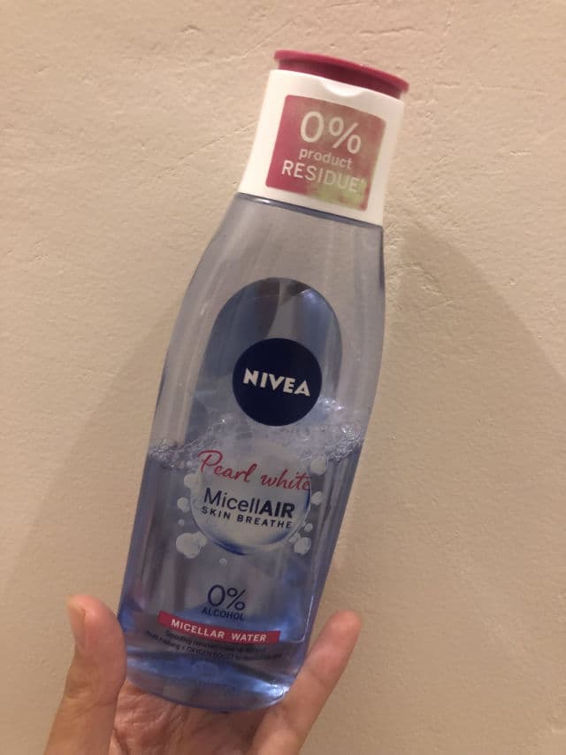 Nivea Pearl White MicellAIR Skin Breathe Micellar Water review photo by writtenbywin