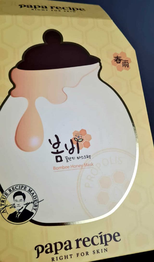 PAPA RECIPE Bombee Honey Mask Pack review photo by Skincarewithmom