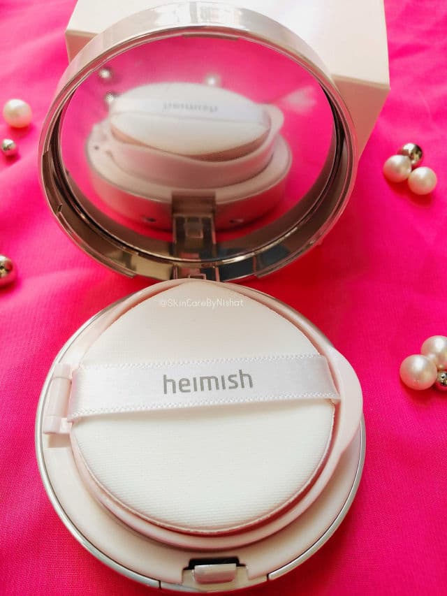 Heimish Artless Perfect Cushion SPF50+ PA+++ review photo by Nishat