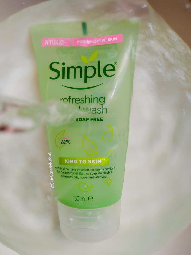 Simple Kind To Skin Refreshing Facial Gel Wash review photo by Nishat