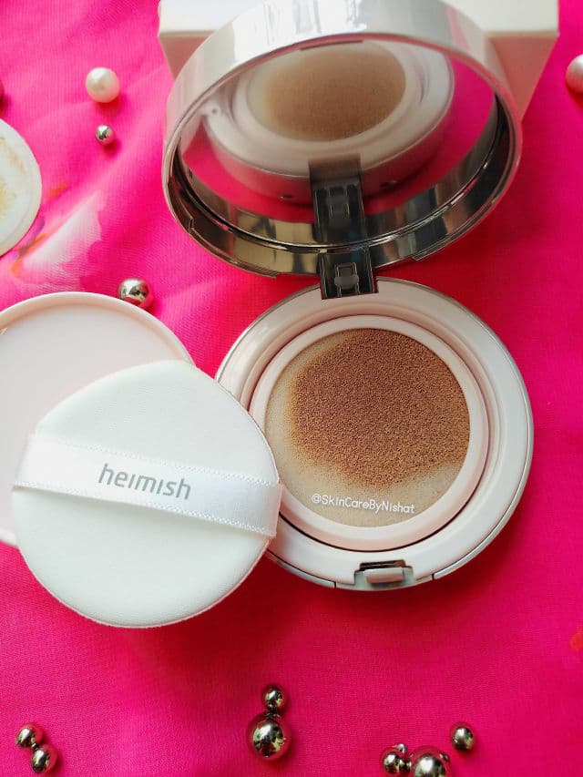 Heimish Artless Perfect Cushion SPF50+ PA+++ review photo by Nishat