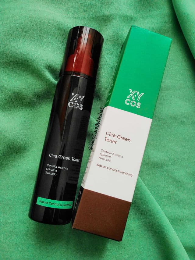 XYCOS Cica Green Toner review photo by Nishat