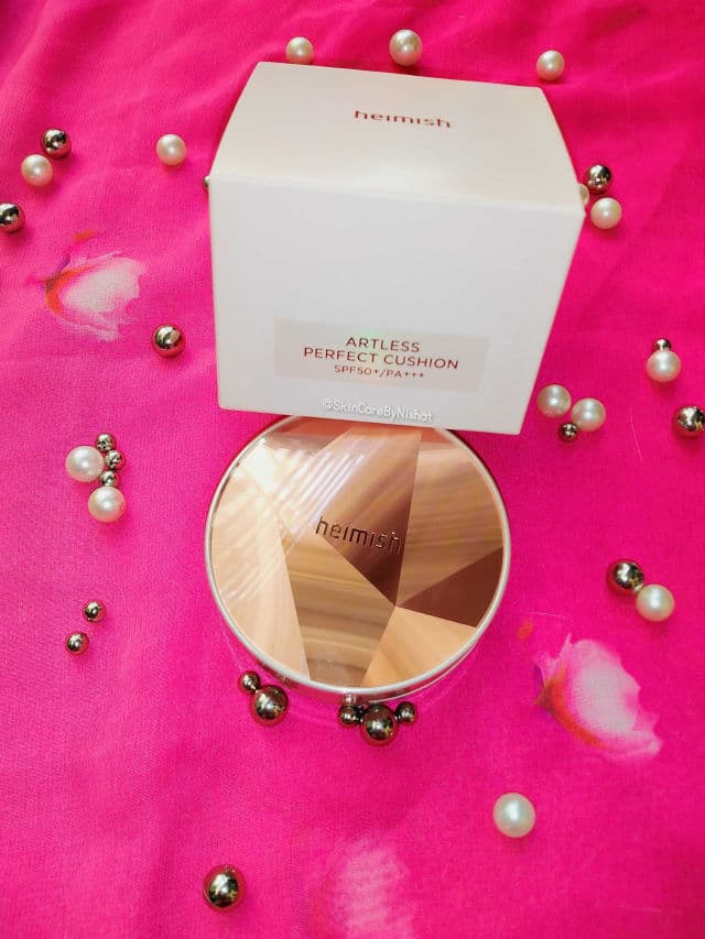 Heimish Artless Perfect Cushion SPF50+ PA+++ review photo by Nishat