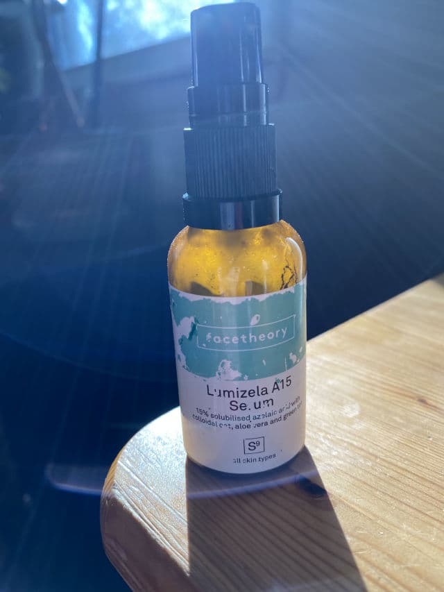 facetheory Lumizela Azelaic Acid Serum A15 review photo by SkincareObsessed