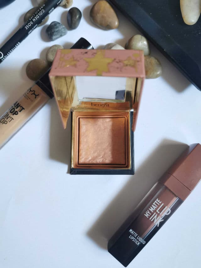Benefit Cosmetics Gold Rush Blush review photo by AlexMashhh