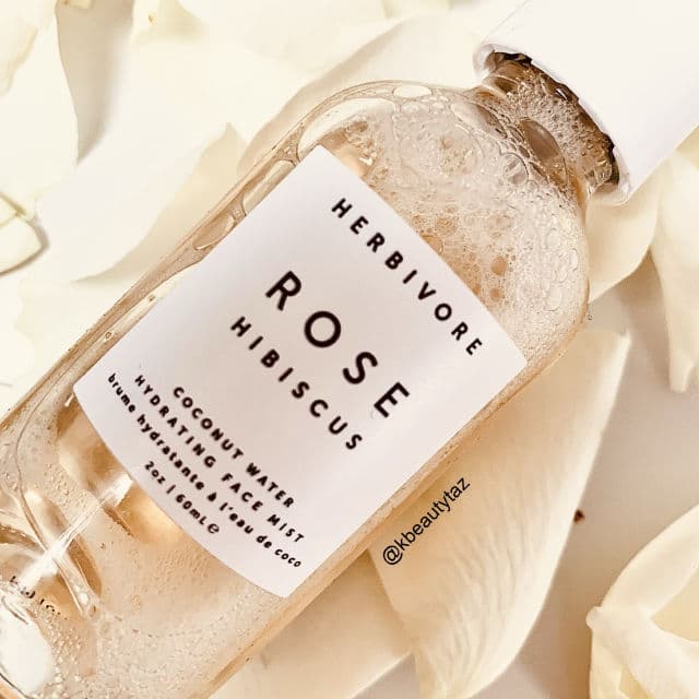 Herbivore Botanicals Rose Hibiscus Hydrating Face Mist review photo by Kbeautytaz
