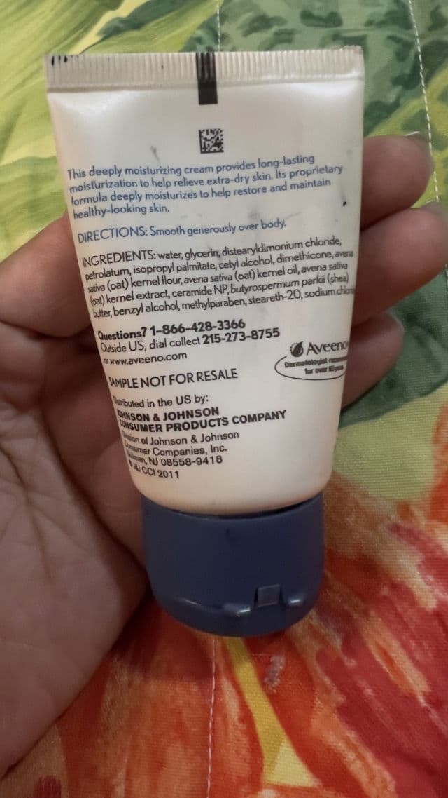 Aveeno Skin Relief Moisture Repair Cream review photo by Grismelda