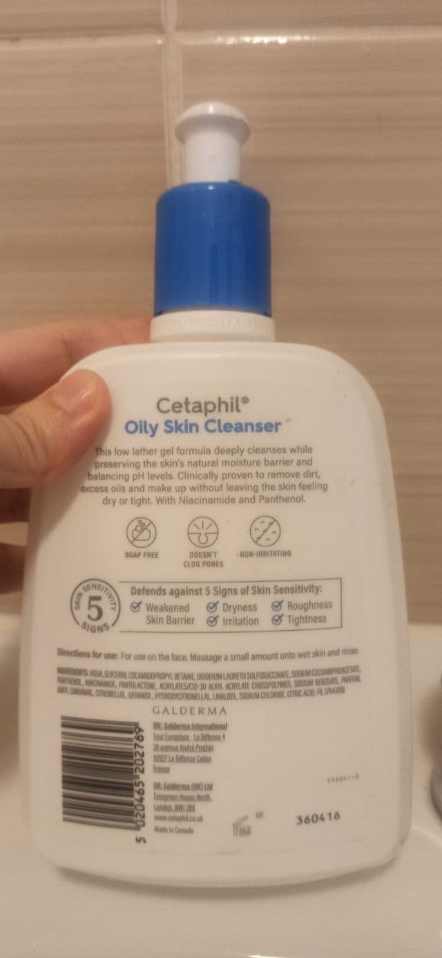 Cetaphil Daily Facial Cleanser - Combination to Oily, Sensitive Skin review photo by PetitGirl