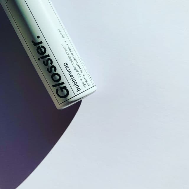 Glossier Bubblewrap Eye + Lip Cream review photo by HFBeauty