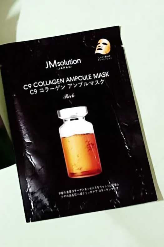 JMsolution C9 Collagen Ampoule Mask review photo by beautytutorblog