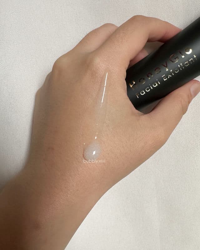 Kayman Beauty HoneyGlo Facial Exfoliant review photo by bubblyvivi