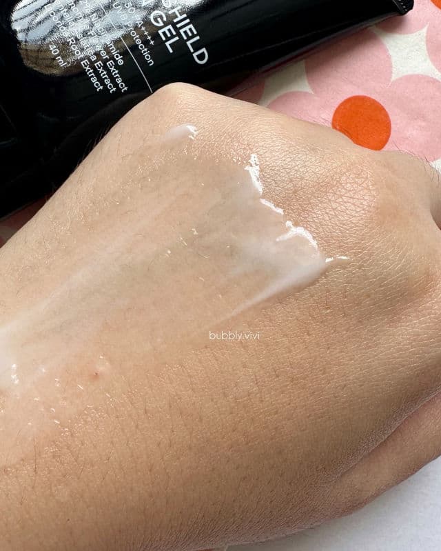 ZarZou Beauty Daily Shield Sun Gel SPF50 PA++++ review photo by bubblyvivi