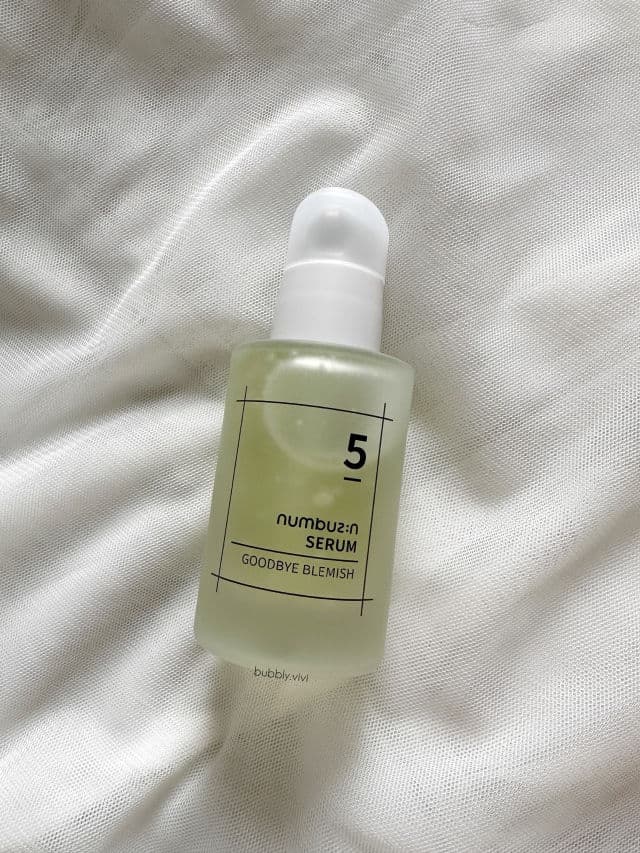 numbuzin No.5 Goodbye Blemish Serum review photo by bubblyvivi