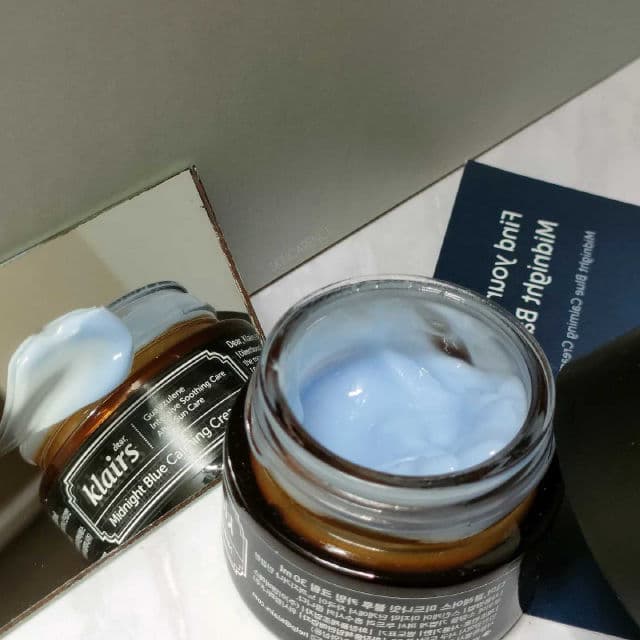 Dear, Klairs Midnight Blue Calming Cream review photo by skincarence
