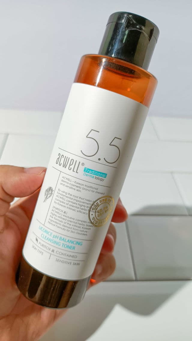 ACWELL Licorice pH Balancing Cleansing Toner review photo by skinxavior